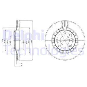 Brake Disc (BG2443)