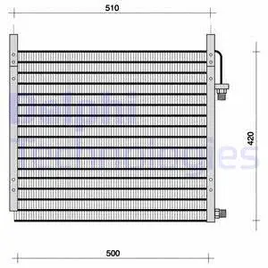 Condenser, air conditioning (TSP0225003)
