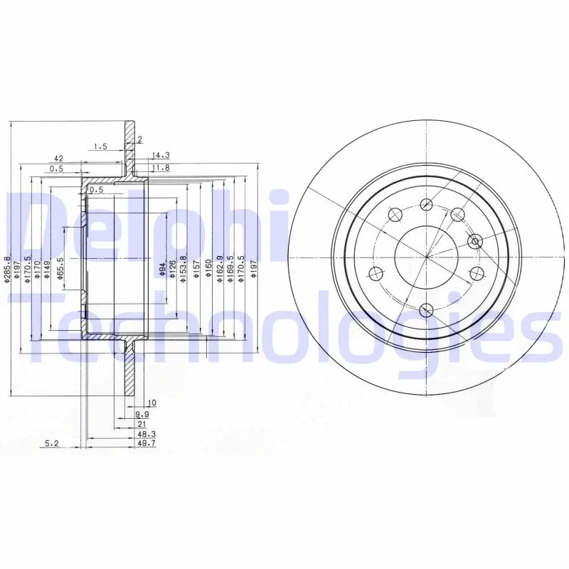Brake Disc (BG3908C)