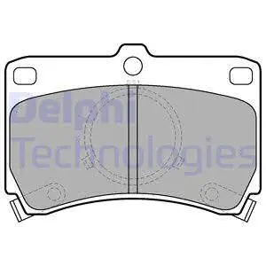 Brake Pad Set, disc brake (LP531)