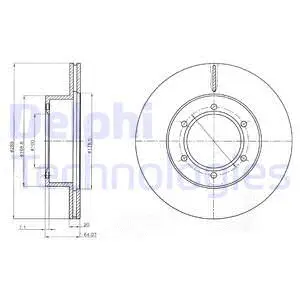 Brake Disc (BG2495)