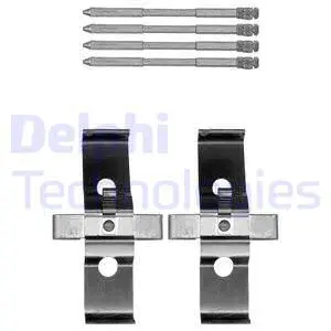 Accessory Kit, disc brake pad (LX0548)