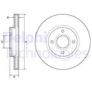Brake Disc (BG4569)