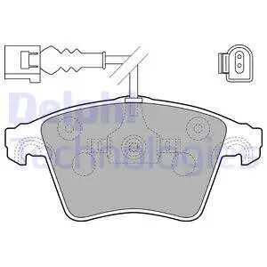 Brake Pad Set, disc brake (LP1914)