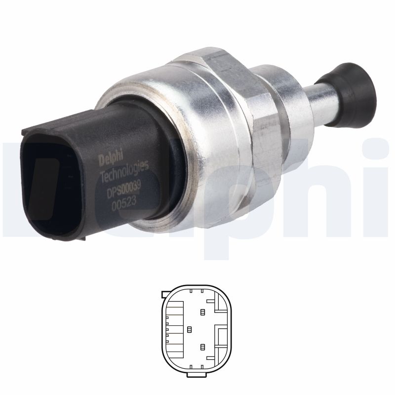 Sensor, exhaust pressure (DPS00039-12B1)