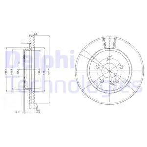Brake Disc (BG3397)