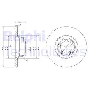 Brake Disc (BG2157)