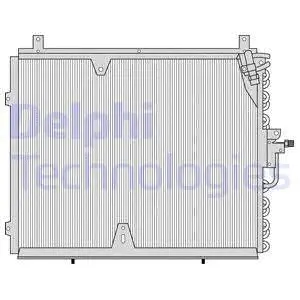 Condenser, air conditioning (TSP0225037)