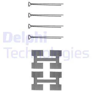 Accessory Kit, disc brake pad (LX0033)