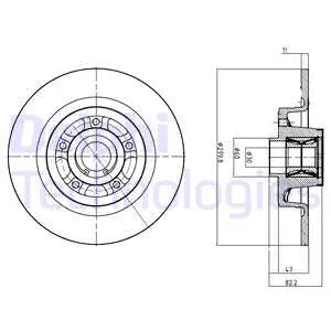 Brake Disc (BG9023RSC)