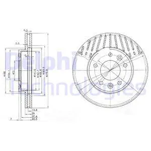 Brake Disc (BG3563)