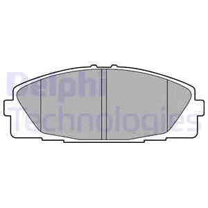 Brake Pad Set, disc brake (LP2473)