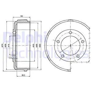 Brake Drum (BF478)
