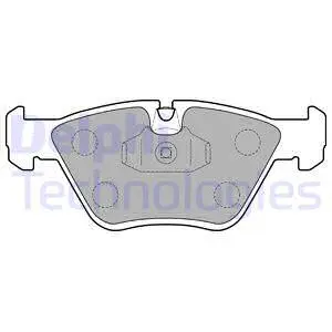 Brake Pad Set, disc brake (LP1843-18B1)
