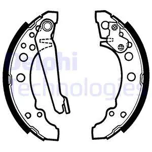 Brake Shoe Set (LS1276)