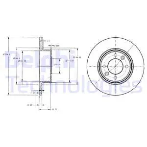 Brake Disc (BG2703)