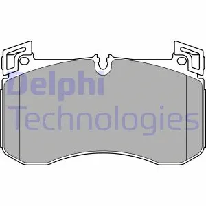 Brake Pad Set, disc brake (LP3728)