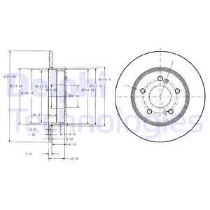 Brake Disc (BG3326C)