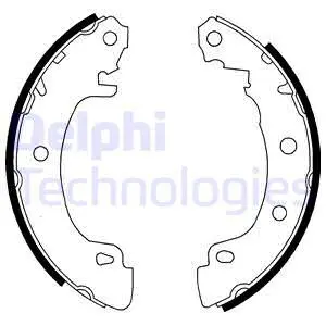 Brake Shoe Set (LS1724)