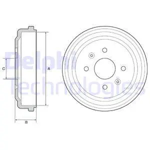 Brake Drum (BF548)