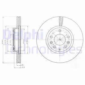 Brake Disc (BG4255)
