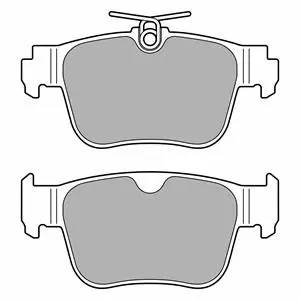 Brake Pad Set, disc brake (LP3669)