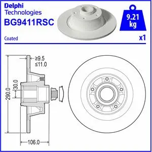 Brake Disc (BG9411RSC)