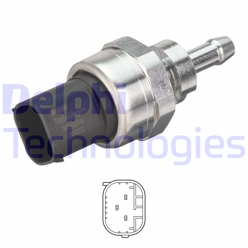 Sensor, exhaust pressure (DPS00030-12B1)