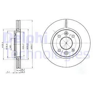 Brake Disc (BG2403)