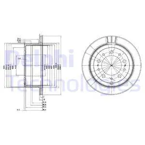 Brake Disc (BG3534)
