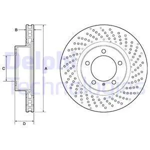 Brake Disc (BG4781C)