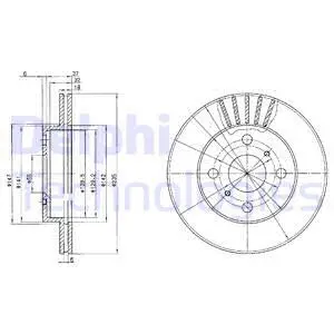 Brake Disc (BG3519)
