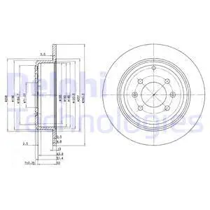 Brake Disc (BG2873)