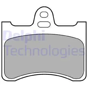 Brake Pad Set, disc brake (LP193)