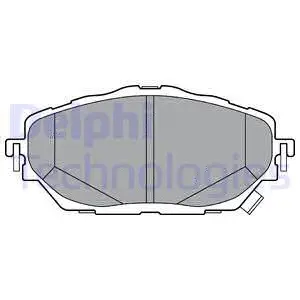 Brake Pad Set, disc brake (LP3378)