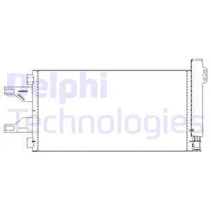 Condenser, air conditioning (TSP0225676)