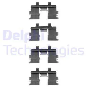 Accessory Kit, disc brake pad (LX0056)