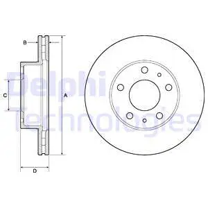 Brake Disc (BG3841)