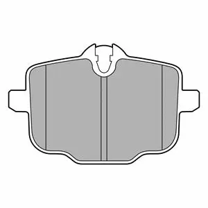 Brake Pad Set, disc brake (LP3579)