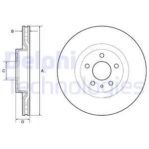 Brake Disc (BG4654C)