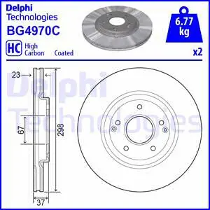 Brake Disc (BG4970C)