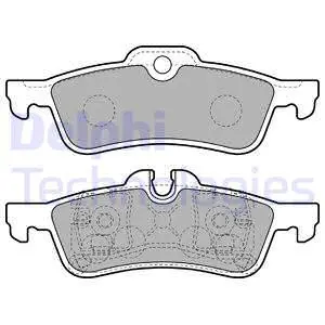 Brake Pad Set, disc brake (LP1912-18B1)