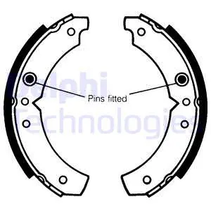 Brake Shoe Set (LS1045)