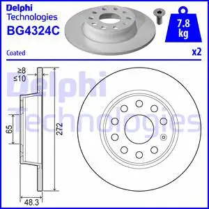 Brake Disc (BG4324C)