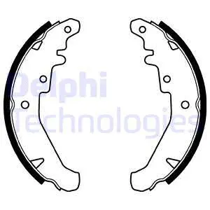 Brake Shoe Set (LS1924)
