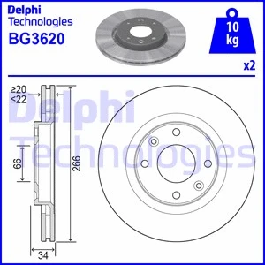 Brake Disc (BG3620)