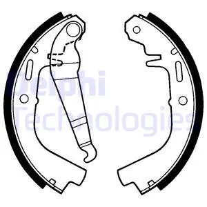 Brake Shoe Set (LS1231)