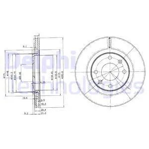 Brake Disc (BG2387C)
