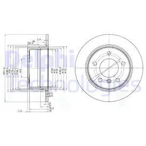 Brake Disc (BG3592)