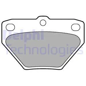Brake Pad Set, disc brake (LP1447)